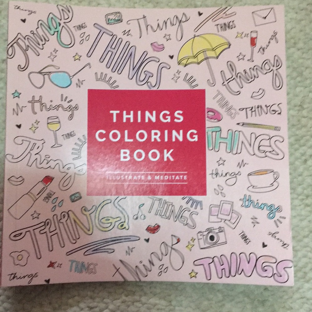 Coloring Book from FabFitFun